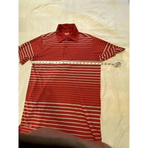 Ping Golf Men's Polo Shirt-Sensorcool-Red & Gray--Medium -EUC - Picture 5 of 9